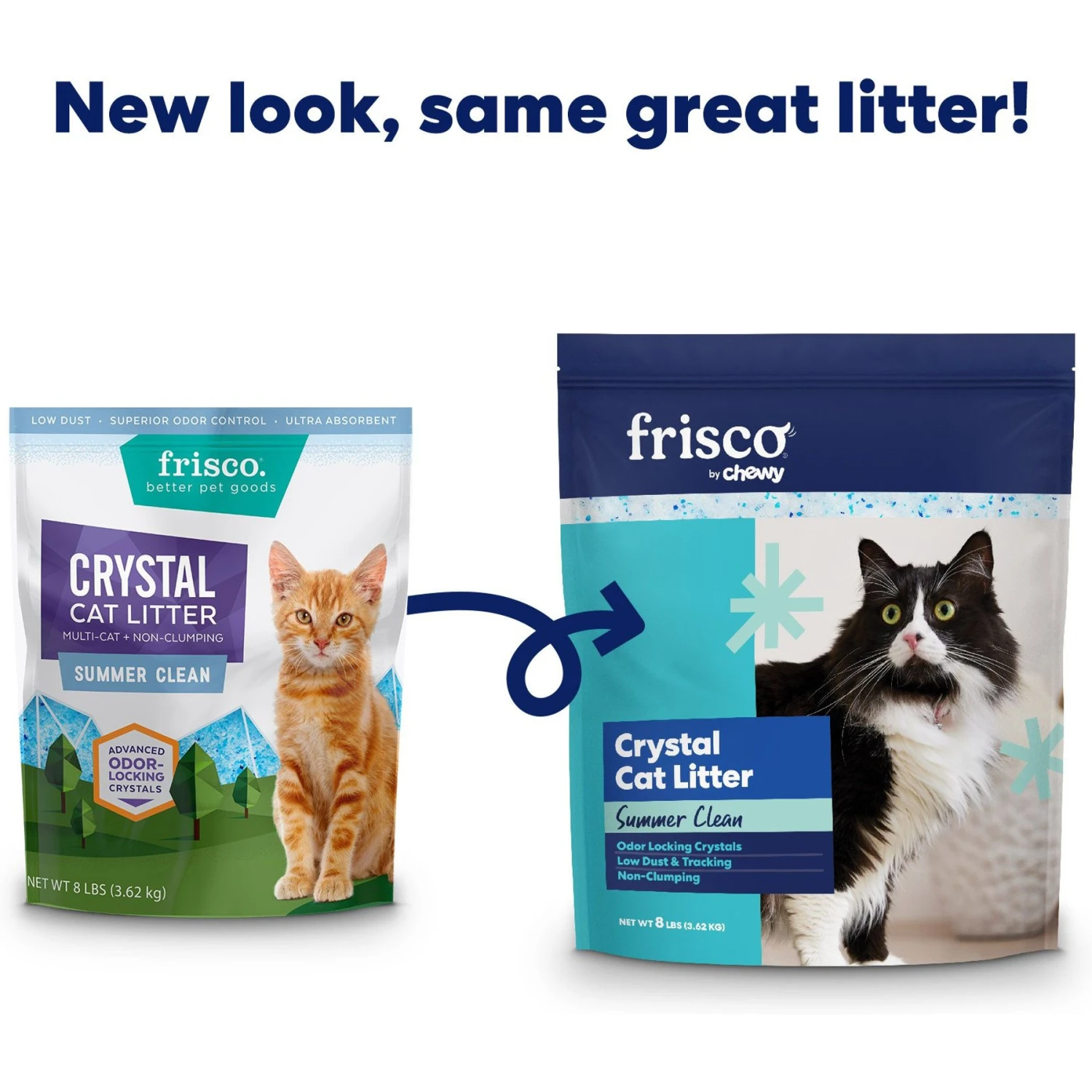 Frisco Summer Clean Scented Non-Clumping Crystal Cat Litter - Image 2