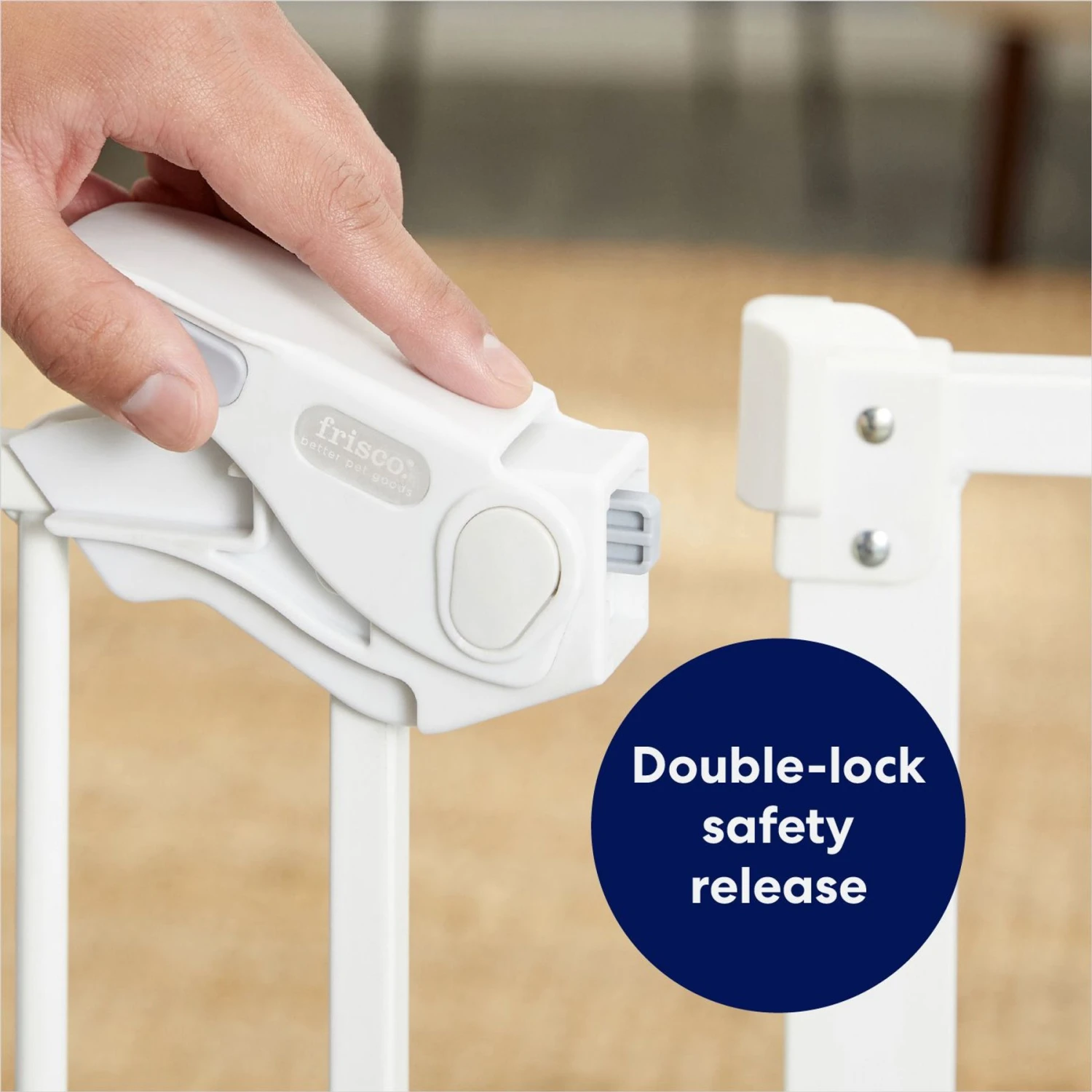 Frisco Steel Extra Tall Auto-Close Dog Gate - Image 3