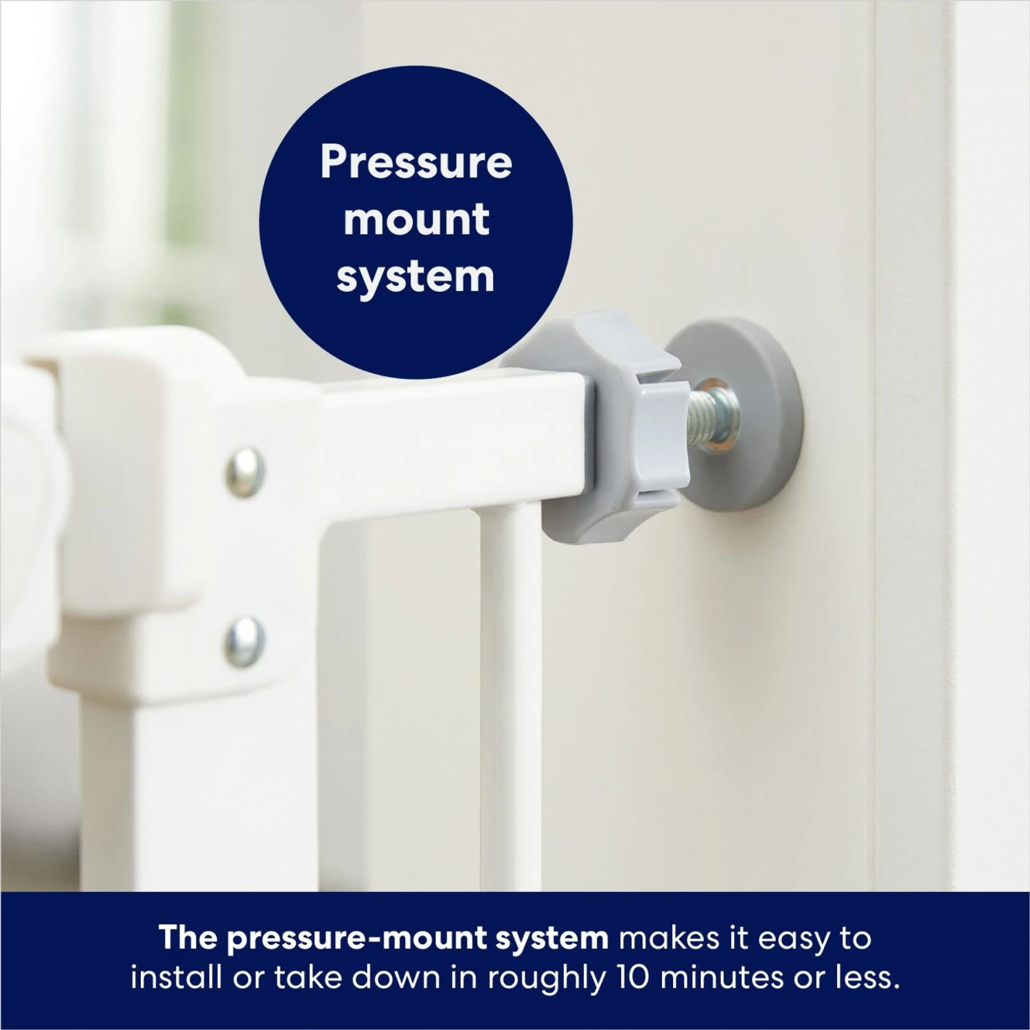 Frisco Steel Extra Tall Auto-Close Dog Gate - Image 4