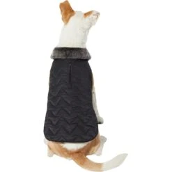 Frisco Mediumweight Chevron Insulated Quilted Dog & Cat Coat