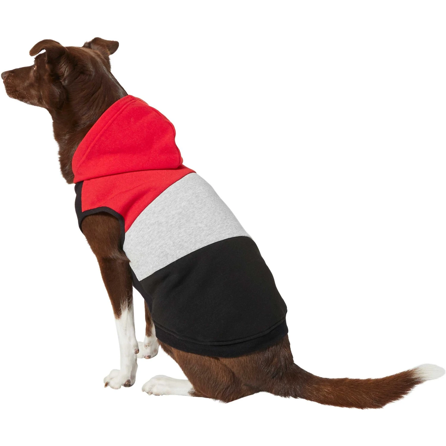 Frisco Colorblock Dog & Cat Sleeveless Hoodie - Image 3