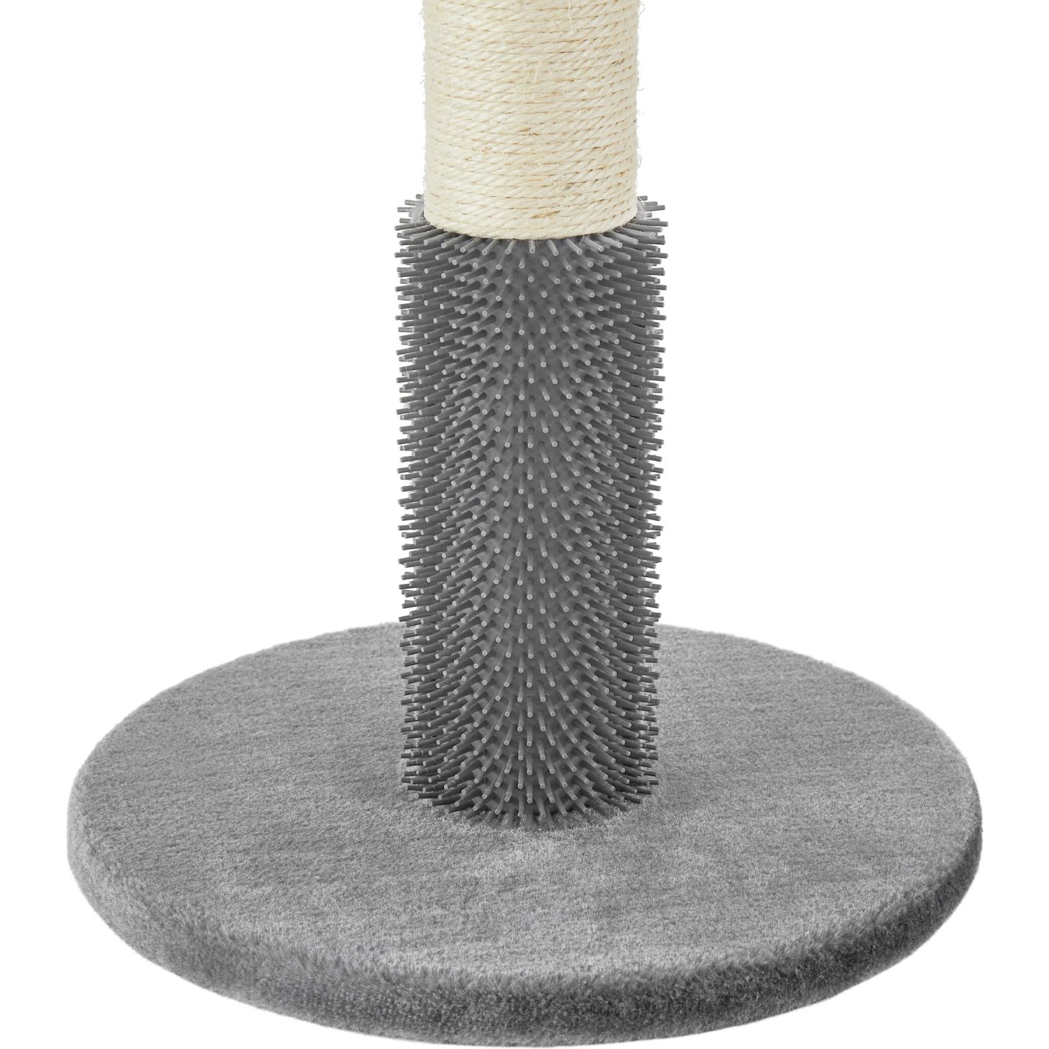 Frisco 21-in Sisal Cat Scratching Post With Toy & Groomer - Image 6