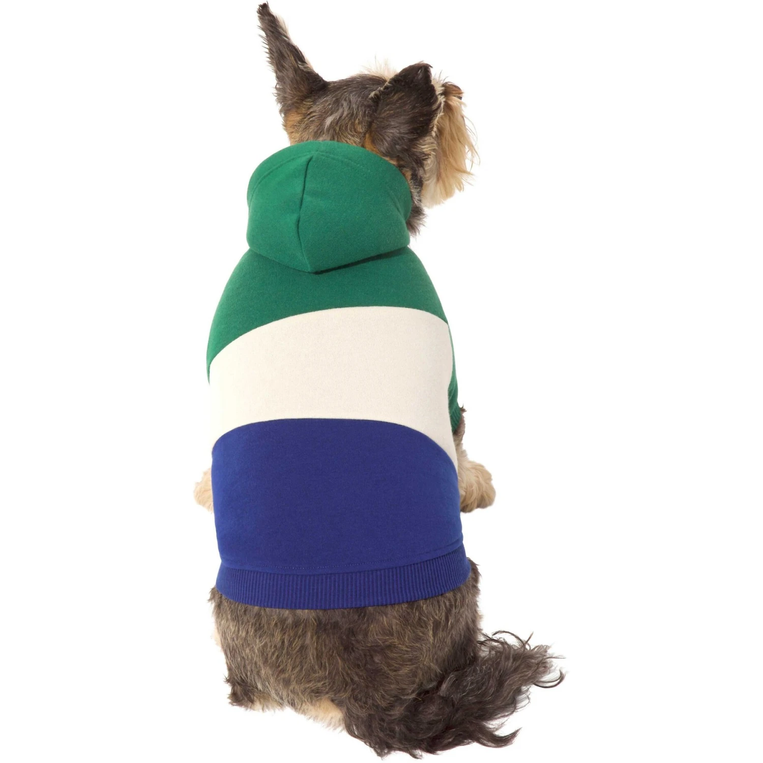 Frisco Colorblock Dog & Cat Hoodie With Sleeves - Image 3