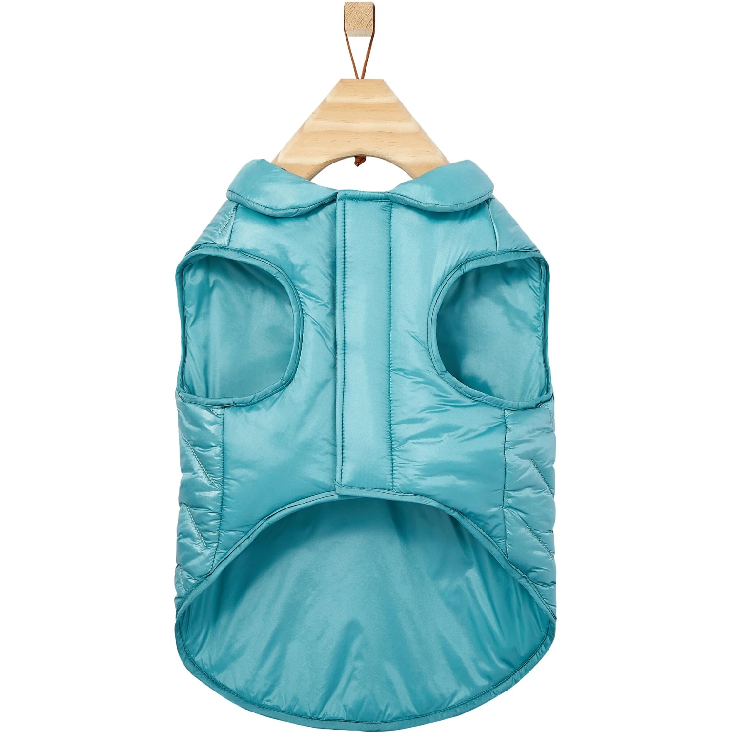 Frisco Lightweight Packable Insulated Dog & Cat Quilted Puffer Coat, Ocean Teal - Image 5
