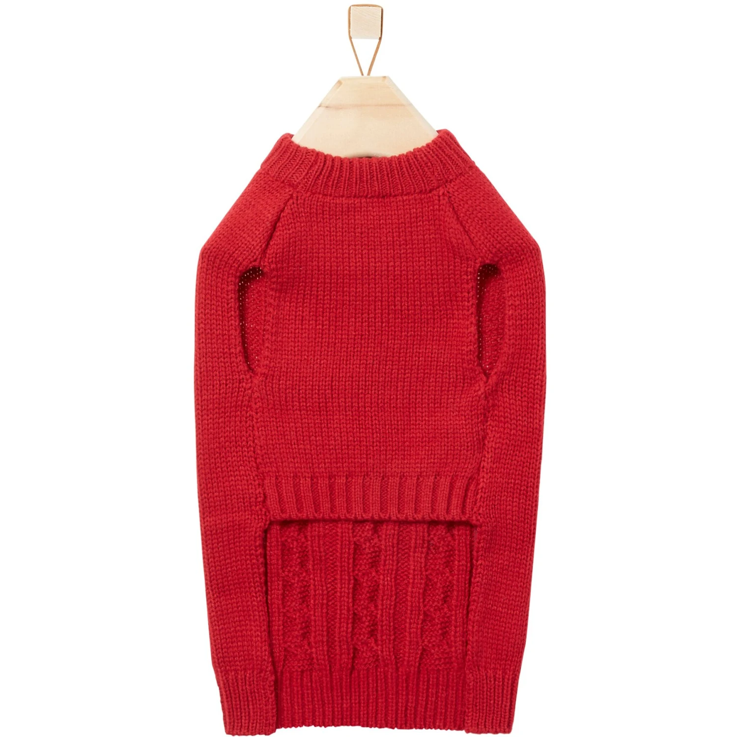 Frisco Personalized Dog & Cat Cable Knitted Sweater - Image 5