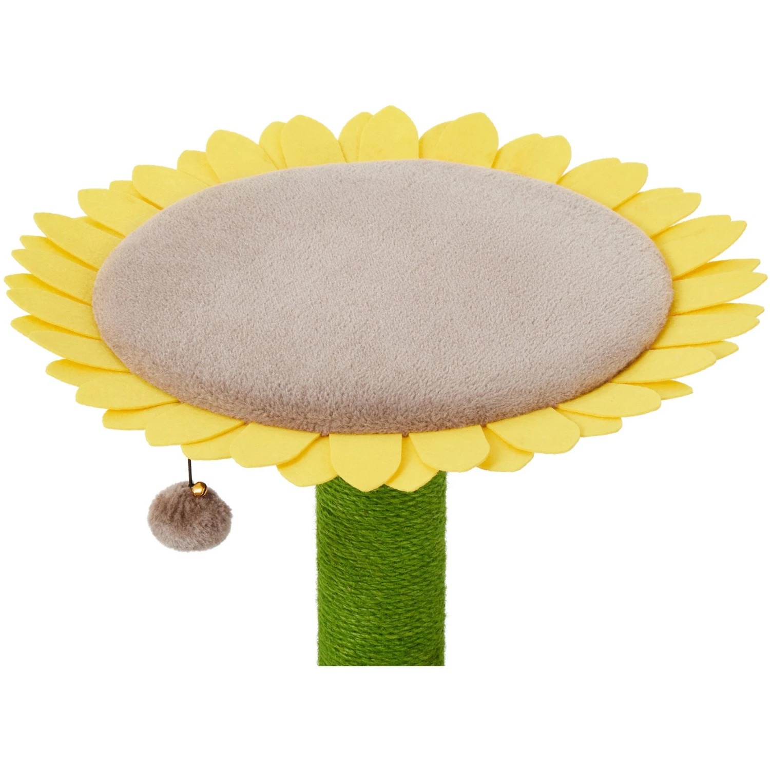 Frisco Sunflower Cat Scratching Post, Single Post - Image 3