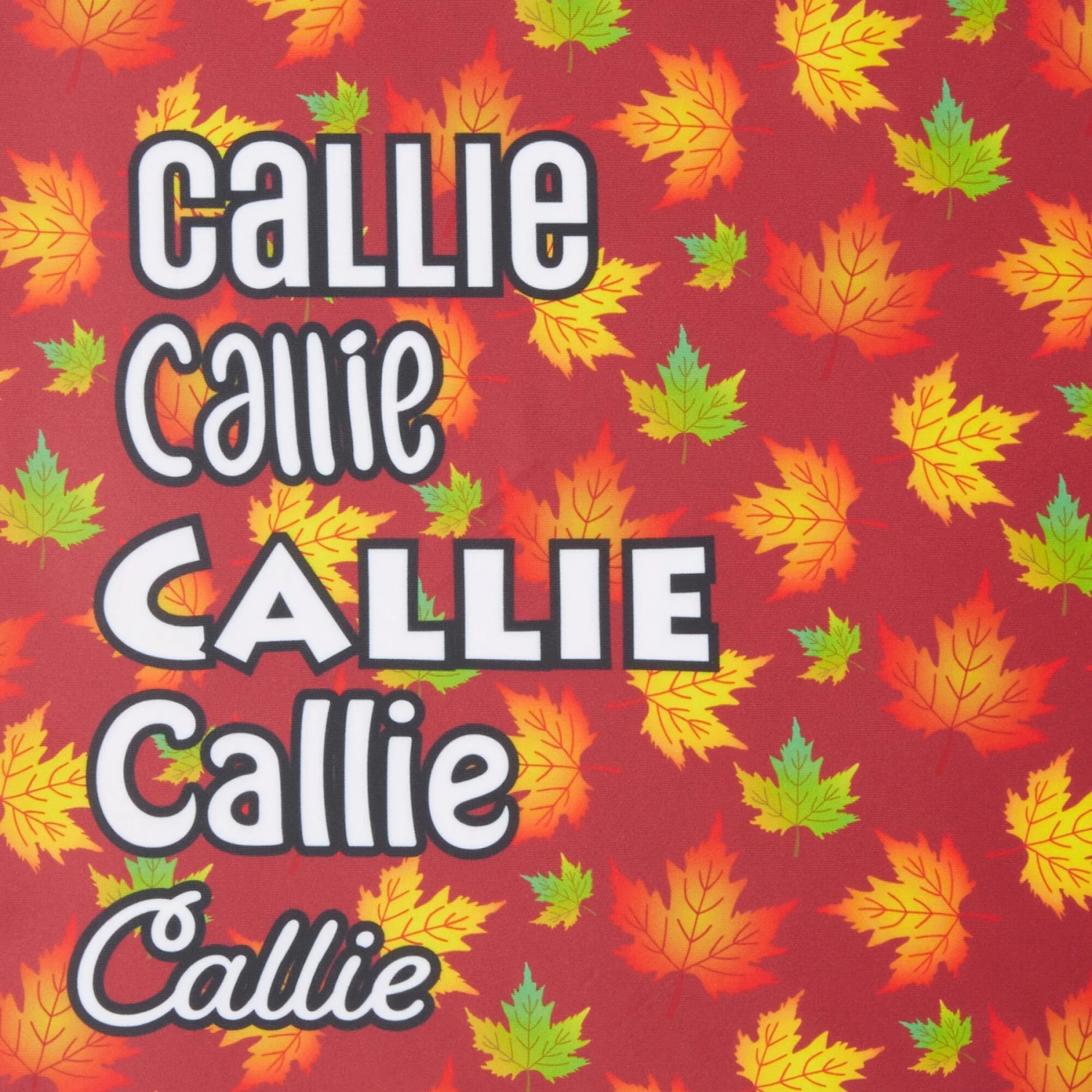 Frisco Fall Leaves Personalized Dog & Cat Bandana - Image 5