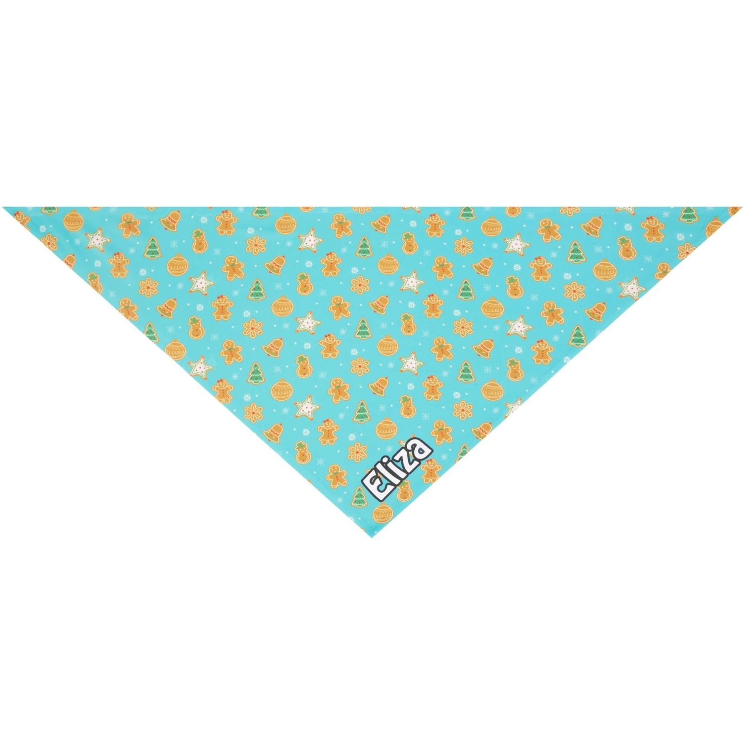 Frisco Gingerbread Cookie Personalized Dog & Cat Bandana - Image 4