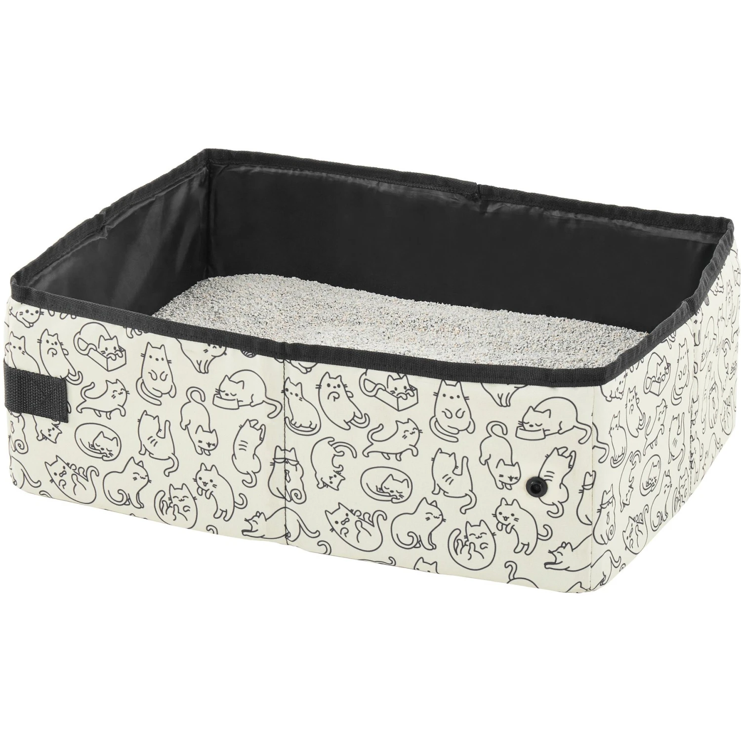 Frisco Collapsible Cat Cage, Litter Box, & Mat - Image 4