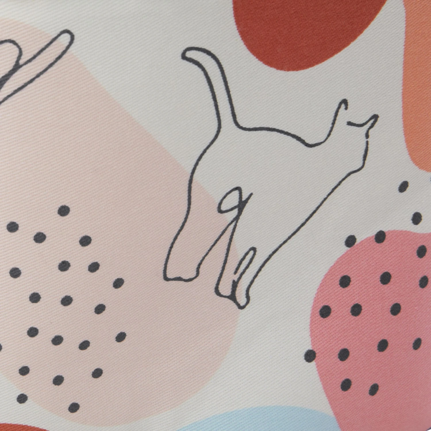 Frisco Sherpa High Walled Self-Warming Bolster Small Cat Bed, Calico Cat - Image 3