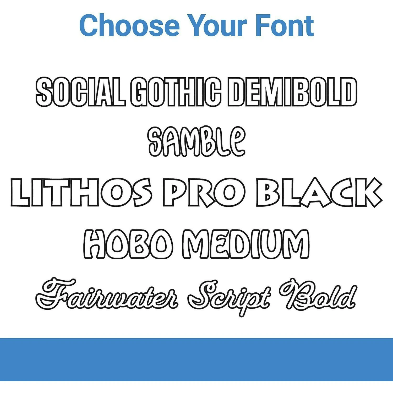 Frisco Personalized Blue Daisy Bandana - Image 6