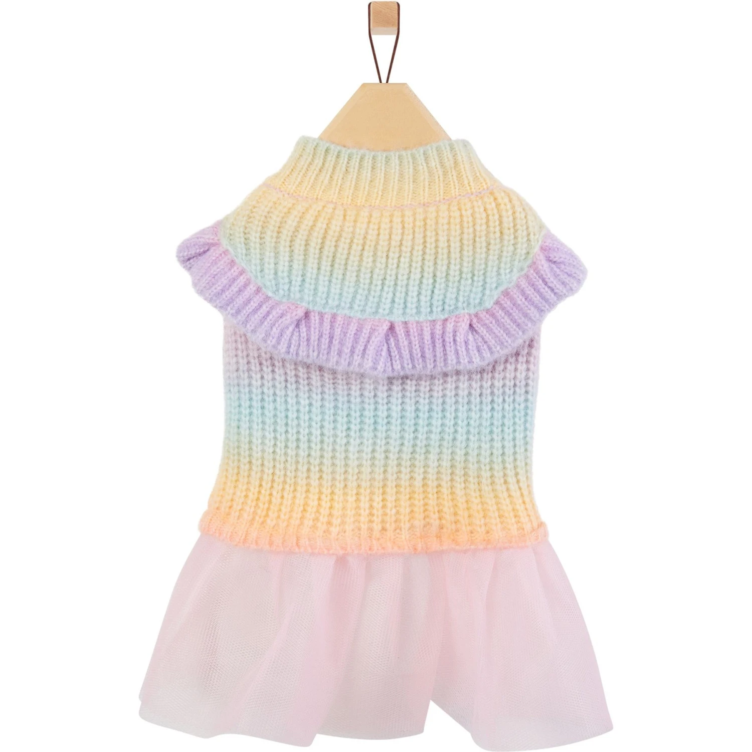 Frisco Rainbow Dog & Cat Sweater Dress - Image 4