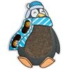 Frisco Holiday Penguin Interactive Maze & Scratch Cardboard Cat Toy With Catnip